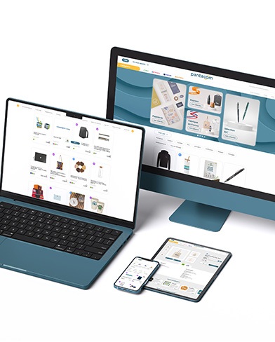 site de pantacom sur plusieurs support