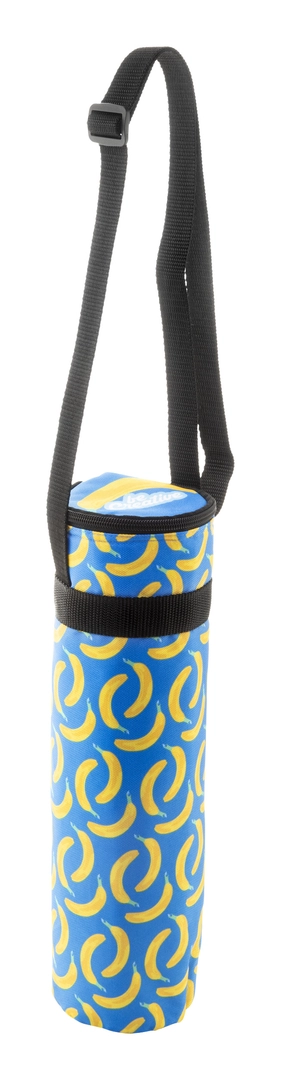 Sac isotherme bouteille zippé sur mesure en polyester RPET 600D personnalisable