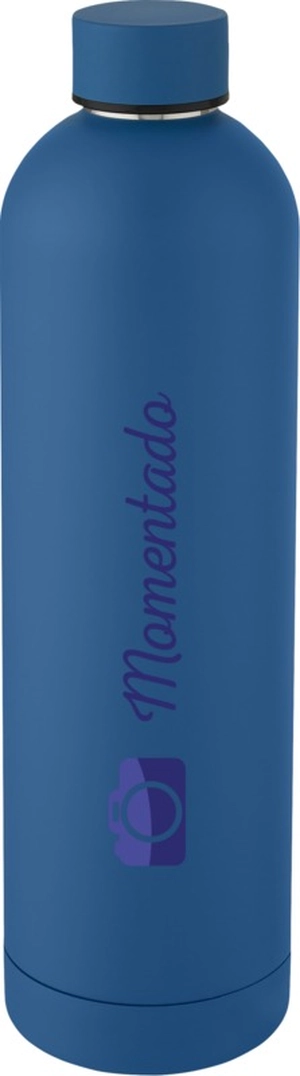 Bouteille isotherme 1L avec isolation par le vide et couche de cuivre personnalisable