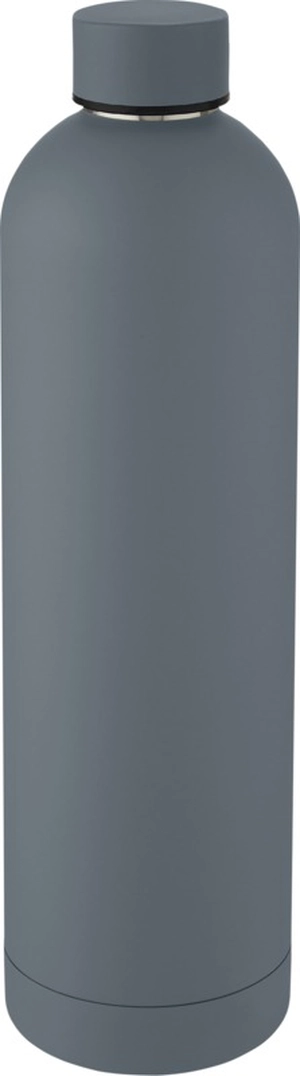Bouteille isotherme 1L avec isolation par le vide et couche de cuivre personnalisable
