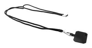 Tour de cou support pour téléphone portable en RPET réglable en longueur personnalisable