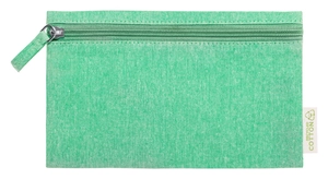 Trousse de toilette 100% coton recyclé - fermeture zippée personnalisable