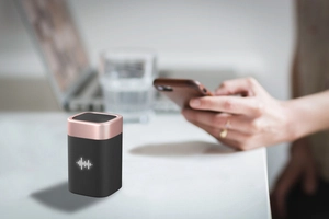 Enceinte Bluetooth 4.2 5W, logo lumineux personnalisable