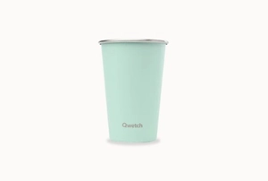 Gobelet en inox recyclé QWETCH - 470 ml personnalisable