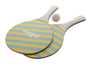 Jeu tennis de plage personnalisé - fabrication Europe personnalisable