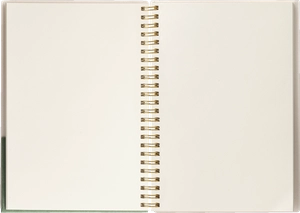 Carnet de poche FSC à reliure spirale verticale – A5 personnalisable