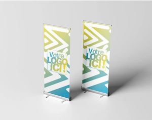 Roll Up 85x200 cm - kakémono 100% personnalisable personnalisable