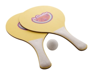 Jeu tennis de plage personnalisé - fabrication Europe personnalisable