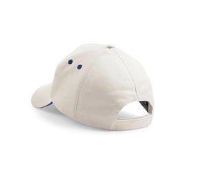 Casquette 5 panneaux bicolore - Taille réglable Rip-Strip® personnalisable