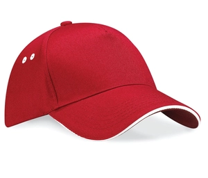 Casquette 5 panneaux bicolore - Taille réglable Rip-Strip® personnalisable