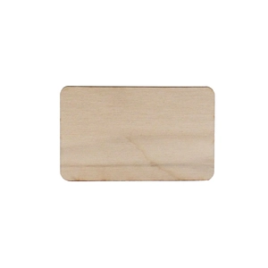 Badge bois magnétique personnalisable
