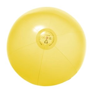 Ballon de plage brillant en PVC recyclé personnalisable