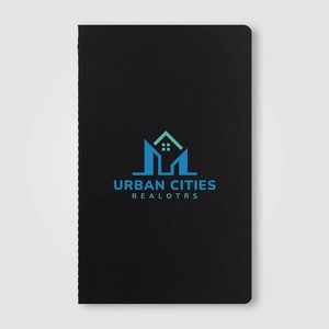 Bloc-notes à couverture souple FSC® – Ligné – A5 personnalisable