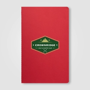 Bloc-notes à couverture souple FSC® – Ligné – A5 personnalisable