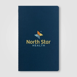 Bloc-notes à couverture souple FSC® – Ligné – A5 personnalisable