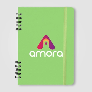 Bloc-notes à Spirale – A5 - couverture rigide personnalisable