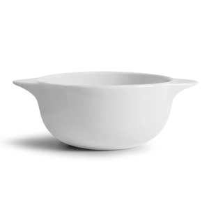Bol céramique blanche brillante 250ml - fabrication europe