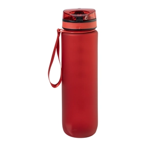 Bouteille avec graduation en RPET - 1 litre personnalisable