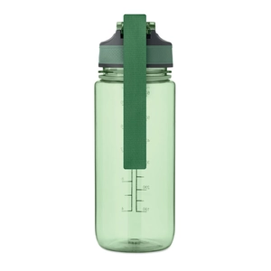 Bouteille de sport motivante en RPET avec paille intégrée personnalisable