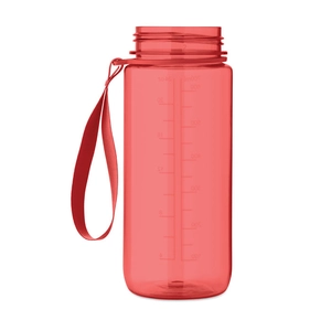 Bouteille de sport motivante en RPET avec paille intégrée personnalisable