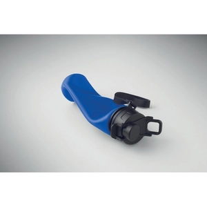 Bouteille de sport pliable en silicone avec couvercle en PP personnalisable