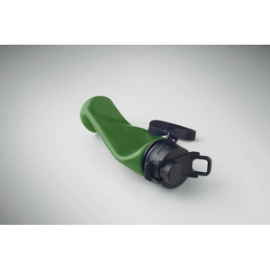 Bouteille de sport pliable en silicone avec couvercle en PP personnalisable