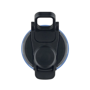 Bouteille de sport pliable en silicone avec couvercle en PP personnalisable