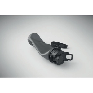 Bouteille de sport pliable en silicone avec couvercle en PP personnalisable