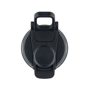 Bouteille de sport pliable en silicone avec couvercle en PP personnalisable
