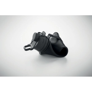 Bouteille de sport pliable en silicone avec couvercle en PP personnalisable