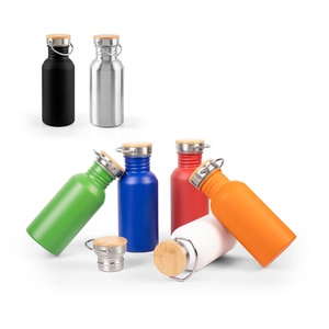 Bouteille en acier inoxydable à simple paroi (90 % recyclé)