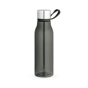 Bouteille en PET recyclé (100 % rPET) avec une finition brillante translucide personnalisable