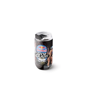 Bouteille et gobelet 2 en 1 (500 ml / 370 ml) Double paroi en acier inoxydable recyclé et ABS personnalisable