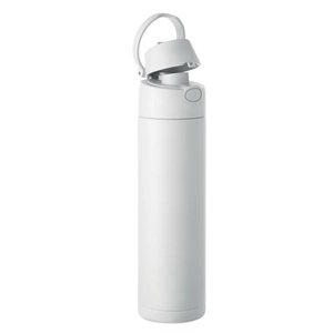 Bouteille isolée à double paroi en acier inoxydable recyclé personnalisable