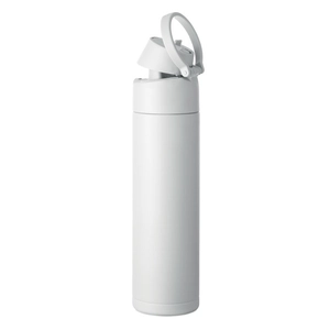 Bouteille isolée à double paroi en acier inoxydable recyclé personnalisable