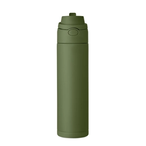 Bouteille isolée à double paroi en acier inoxydable recyclé personnalisable