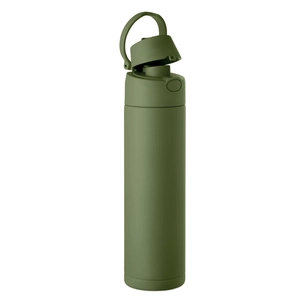 Bouteille isolée à double paroi en acier inoxydable recyclé personnalisable