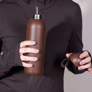 Bouteille isotherme en acier recyclé 500 ml personnalisable