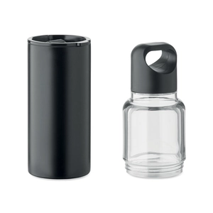 Bouteille rechargeable 2 en 1 en Tritan et gobelet double paroi personnalisable