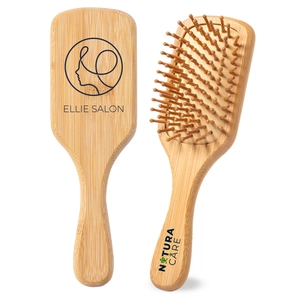 Brosse à cheveux en bambou