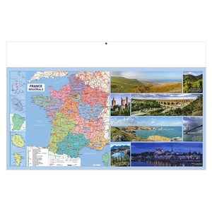 Calendrier bancaire publicitaire auvergne personnalisable