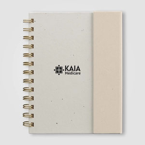 Carnet à spirales avec notes adhésives - B6 personnalisable