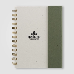 Carnet à spirales avec notes adhésives - B6 personnalisable