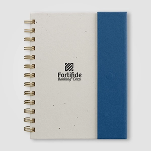 Carnet à spirales avec notes adhésives - B6 personnalisable