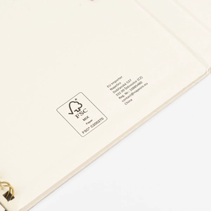 Carnet à spirales avec notes adhésives - B6 personnalisable