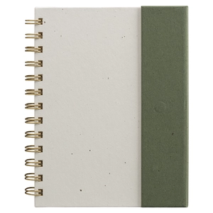 Carnet à spirales avec notes adhésives - B6 personnalisable