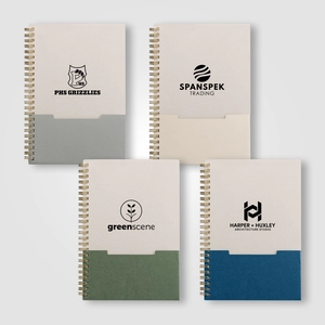 Carnet de poche FSC à reliure spirale verticale – A5