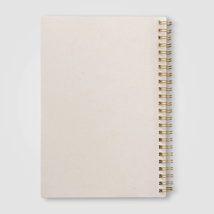 Carnet de poche FSC à reliure spirale verticale – A5 personnalisable