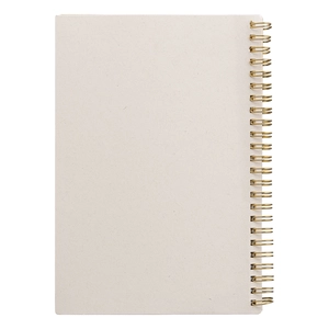 Carnet de poche FSC à reliure spirale verticale – A5 personnalisable