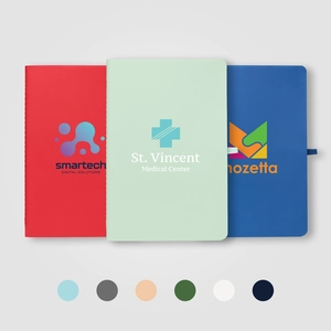 Carnet en papier minéral soft-touch – A5